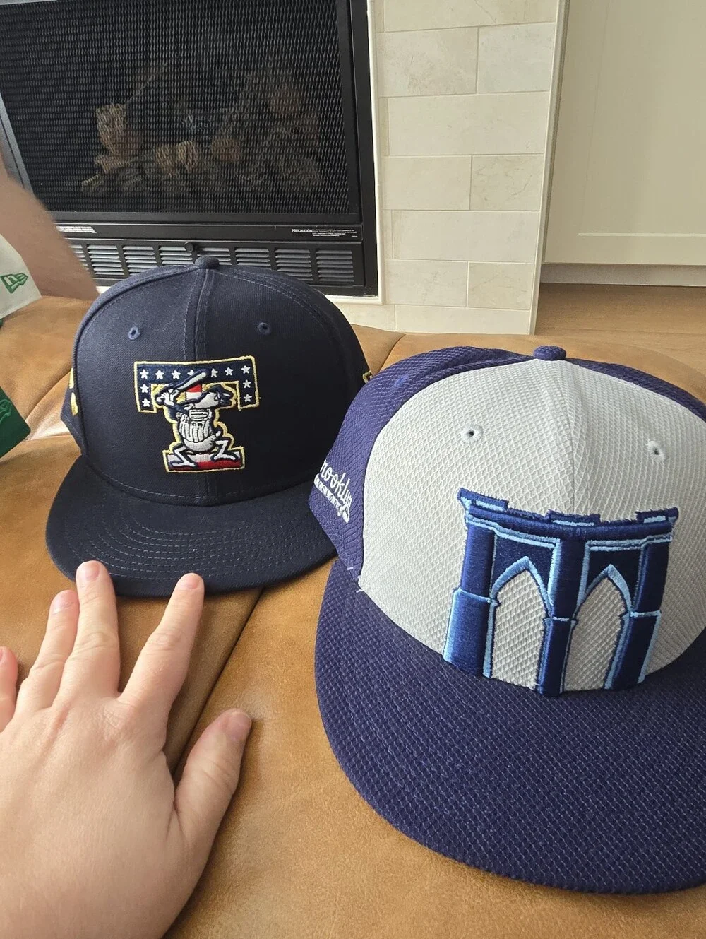 Lot Of 10 New Era 5950 MiLB Minor Leagues Hats Size 8